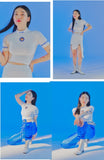 オージーオーディー(OZOD) THORN CROP TOP_WHITE