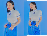 オージーオーディー(OZOD) THORN CROP TOP_WHITE