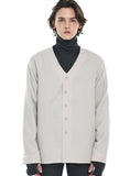 SSY(エスエスワイ)  v-neck iron tip shirt ivory