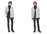SSY(エスエスワイ)  v-neck iron tip shirt ivory
