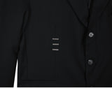 SSY(エスエスワイ)  iron tip oversize single blazer black