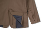 SSY(エスエスワイ)  iron tip oversize single blazer brown