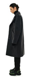 SSY(エスエスワイ)  overfit heavy plate wool single coat grey
