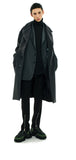 SSY(エスエスワイ)  overfit heavy plate wool single coat grey