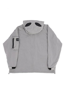 オウェンド(A-WENDE)  nylon metal jacket  (silver)