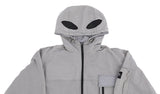 オウェンド(A-WENDE)  nylon metal jacket  (silver)