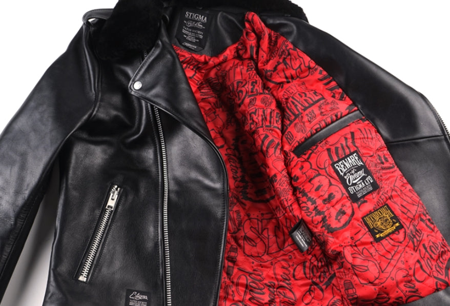 STIGMA(スティグマ)  LEATHER RIDER JACKET