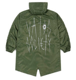 STIGMA(スティグマ)  CROSS OVERSIZED PARKA KHAKI