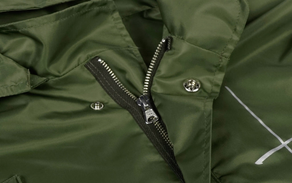 STIGMA(スティグマ)  CROSS OVERSIZED PARKA KHAKI