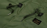STIGMA(スティグマ)  CROSS OVERSIZED PARKA KHAKI