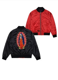 STIGMA(スティグマ)  GUADALUPE REVERSIBLE SOUVENIR JACKET BLACK