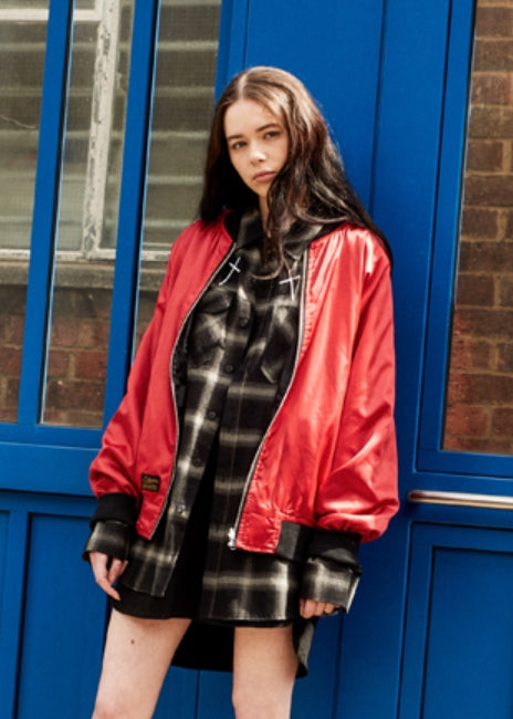 STIGMA(スティグマ)  GUADALUPE REVERSIBLE SOUVENIR JACKET BLACK