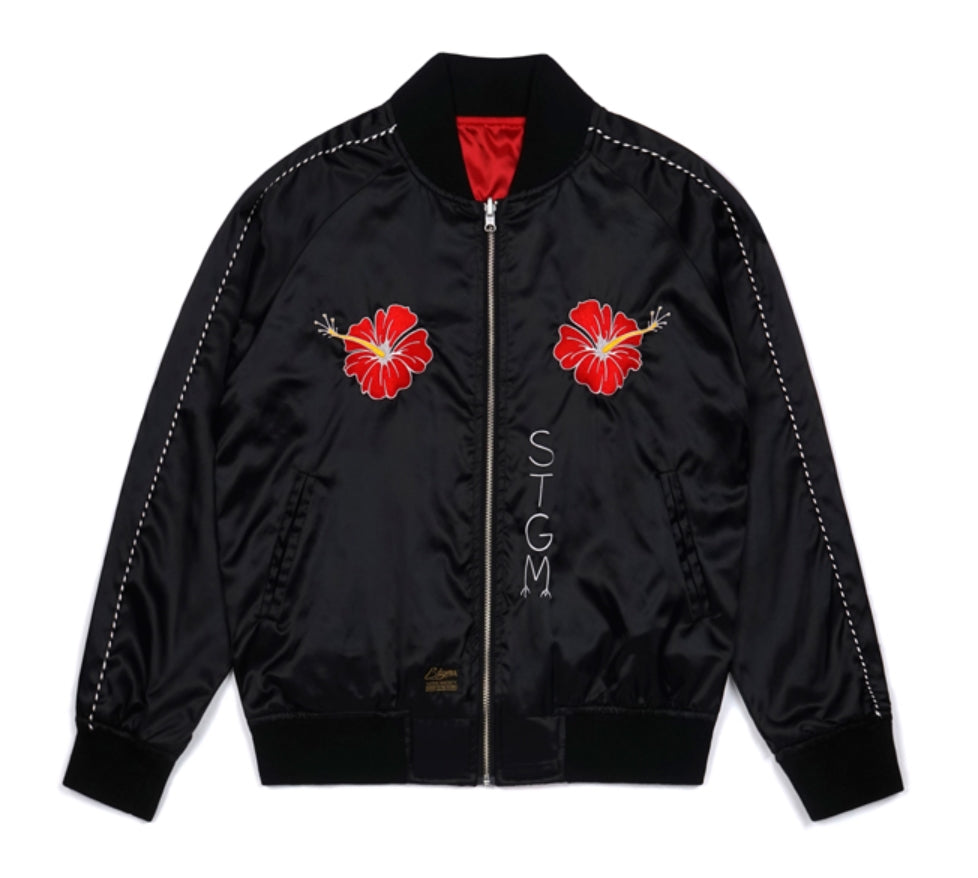 STIGMA(スティグマ)  GUADALUPE REVERSIBLE SOUVENIR JACKET BLACK