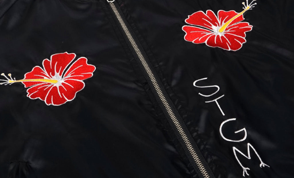 STIGMA(スティグマ)  GUADALUPE REVERSIBLE SOUVENIR JACKET BLACK