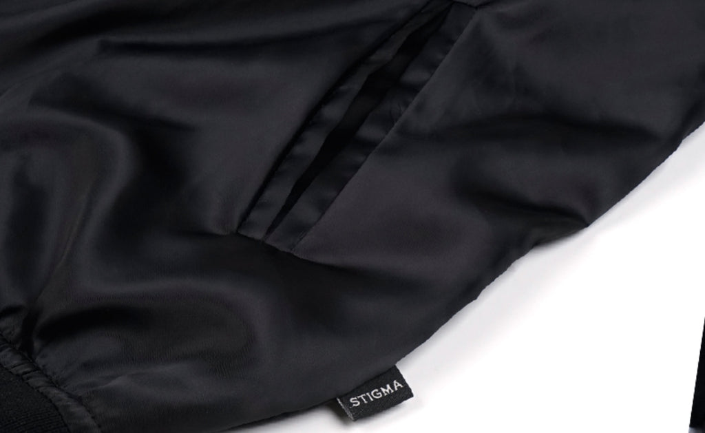 STIGMA(スティグマ)  GUADALUPE REVERSIBLE SOUVENIR JACKET BLACK