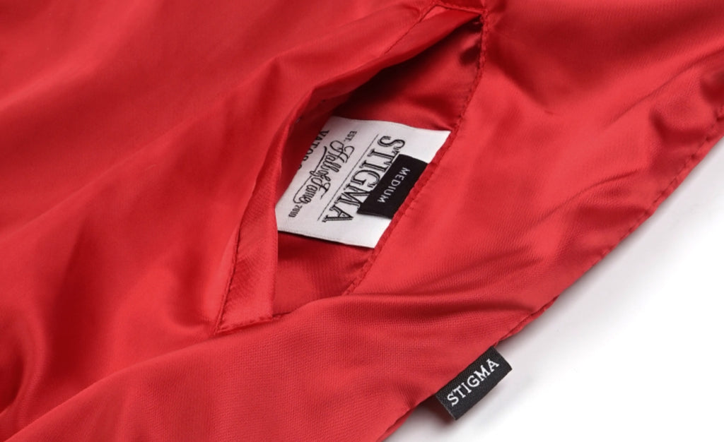 STIGMA(スティグマ)  GUADALUPE REVERSIBLE SOUVENIR JACKET BLACK