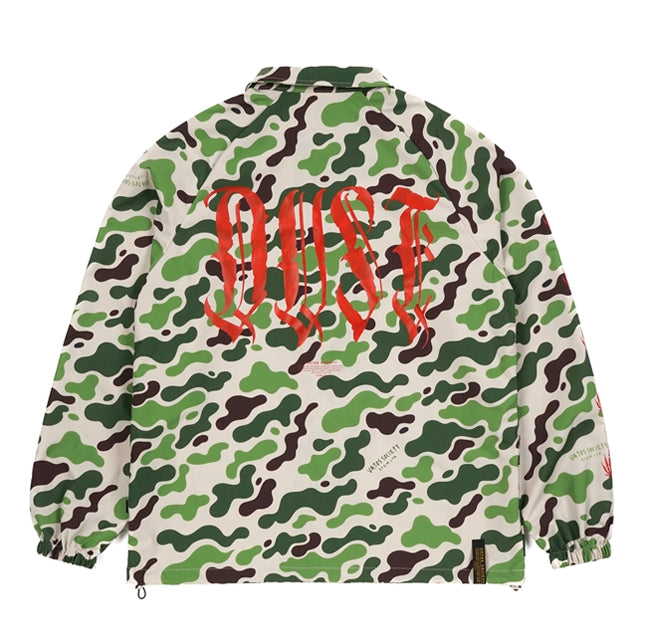 STIGMA(スティグマ) DUST OVERSIZED COACH JACKET CAMOUFLAGE
