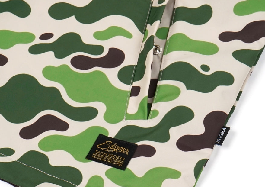 STIGMA(スティグマ) DUST OVERSIZED COACH JACKET CAMOUFLAGE
