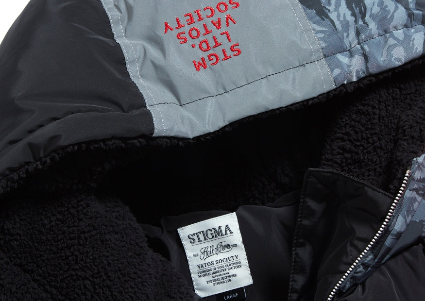 STIGMA(スティグマ) TIGER DUCKDOWN LONG PADDING JACKET CAMOUFLAGE