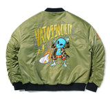 STIGMA(スティグマ) INVADER OVERSIZED MA-1 JACKET KHAKI