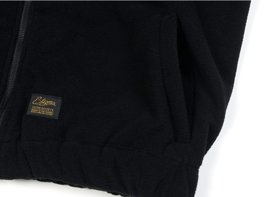 STIGMA(スティグマ)  STGM OVERSIZED FLEECE TRACK JACKET BLACK