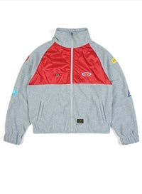 STIGMA(スティグマ)  STGM OVERSIZED FLEECE TRACK JACKET GREY