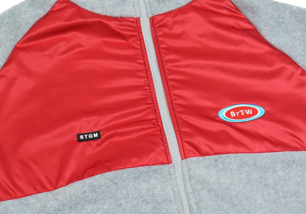 STIGMA(スティグマ)  STGM OVERSIZED FLEECE TRACK JACKET GREY