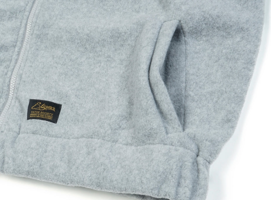 STIGMA(スティグマ)  STGM OVERSIZED FLEECE TRACK JACKET GREY