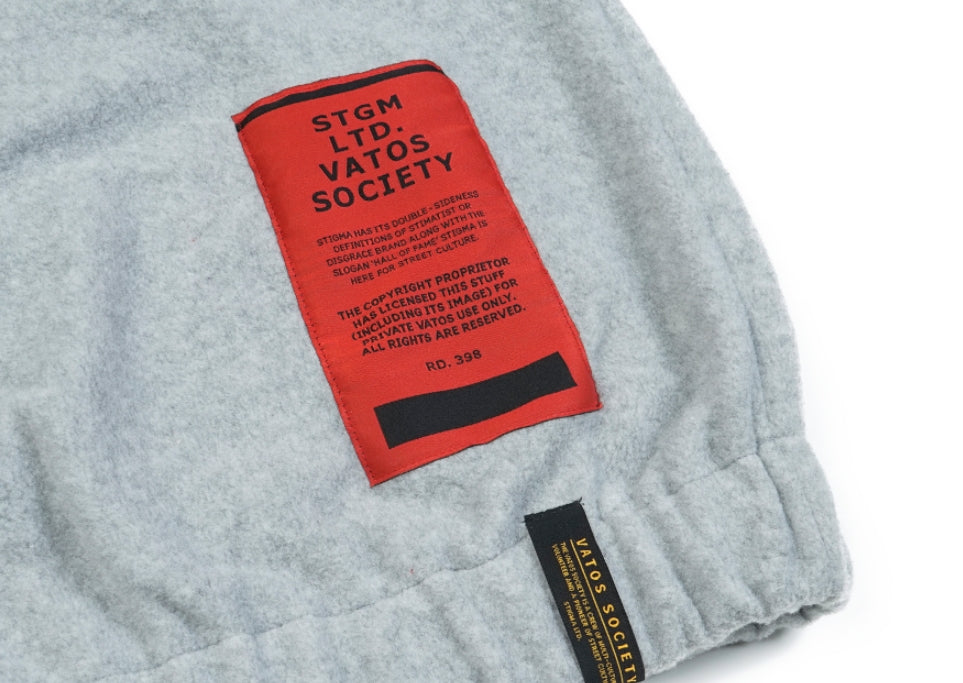 STIGMA(スティグマ)  STGM OVERSIZED FLEECE TRACK JACKET GREY