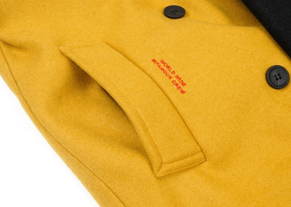 STIGMA(スティグマ)  INFAMOUS OVERSIZED WOOL COAT MUSTARD