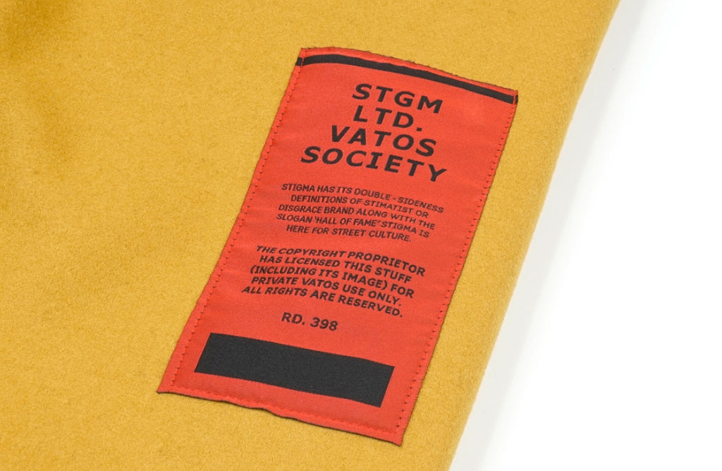 STIGMA(スティグマ)  INFAMOUS OVERSIZED WOOL COAT MUSTARD