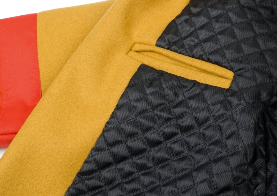 STIGMA(スティグマ)  INFAMOUS OVERSIZED WOOL COAT MUSTARD