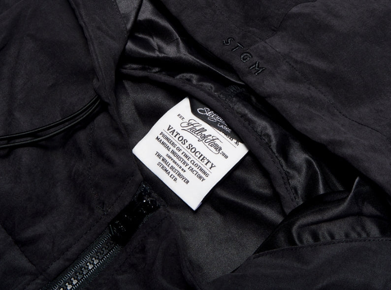 STIGMA(スティグマ)  WASHED TECH WINDBREAKER JACKET BLACK