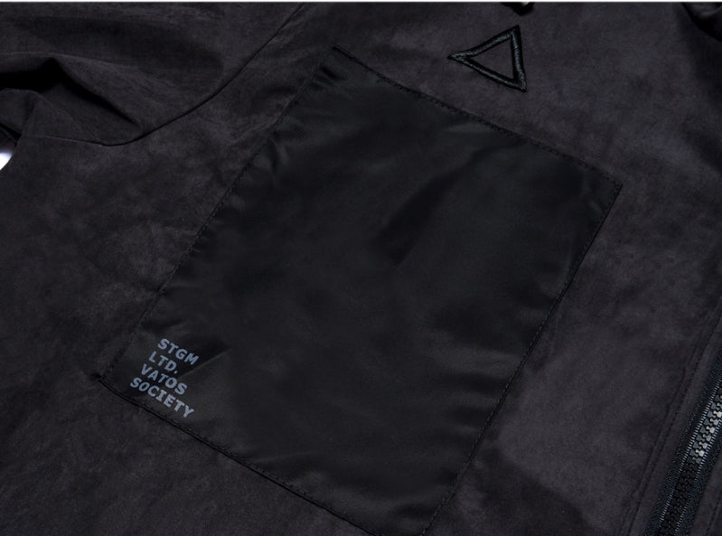 STIGMA(スティグマ)  WASHED TECH WINDBREAKER JACKET BLACK