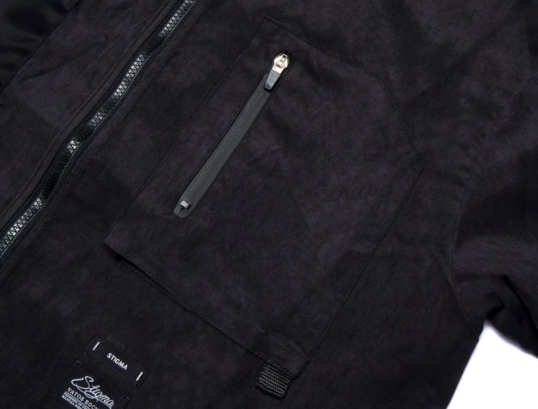 STIGMA(スティグマ)  WASHED TECH WINDBREAKER JACKET BLACK