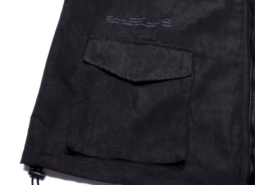 STIGMA(スティグマ)  WASHED TECH WINDBREAKER JACKET BLACK