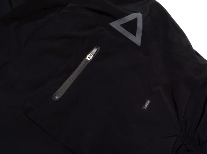 STIGMA(スティグマ)  TRIANGLE OVERSIZED FISHTAIL PARKA BLACK