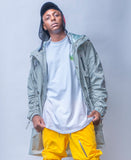 STIGMA(スティグマ)  TRIANGLE OVERSIZED FISHTAIL PARKA OLIVE