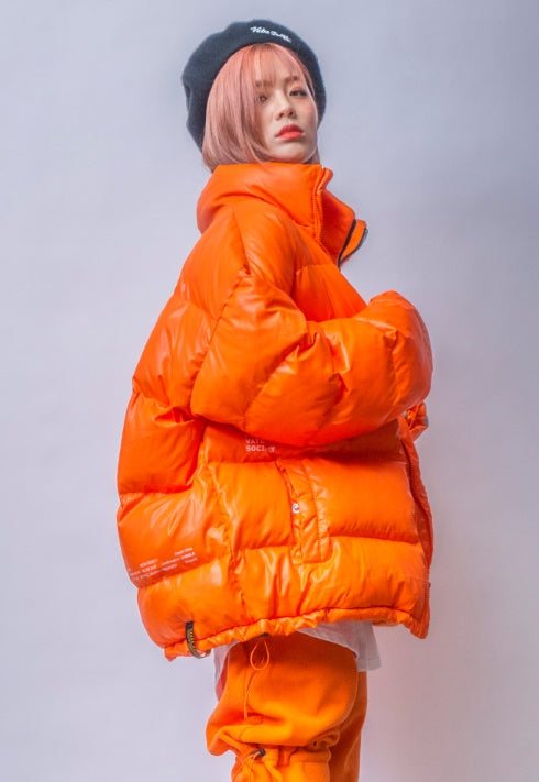 STIGMA(スティグマ)  FLIGHT SHORT PADDING JACKET ORANGE