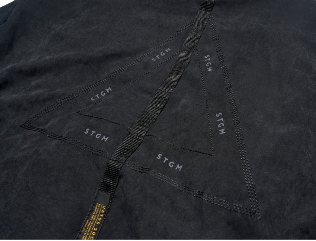 STIGMA(スティグマ)   WASHED TECH OVERSIZED MA-1 JACKET BLACK
