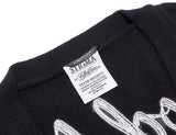 STIGMA(スティグマ)   LIGHTNING OVERSIZED WOOL CARDIGAN BLACK