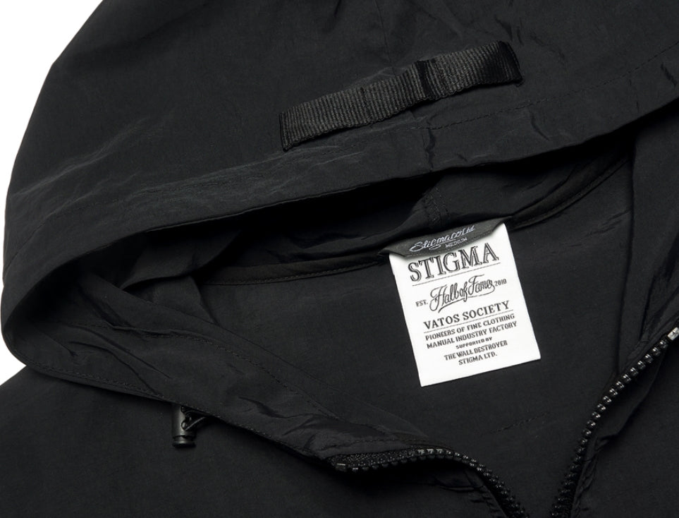 STIGMA(スティグマ)  S TECH WINDBREAKER JACKET BLACK