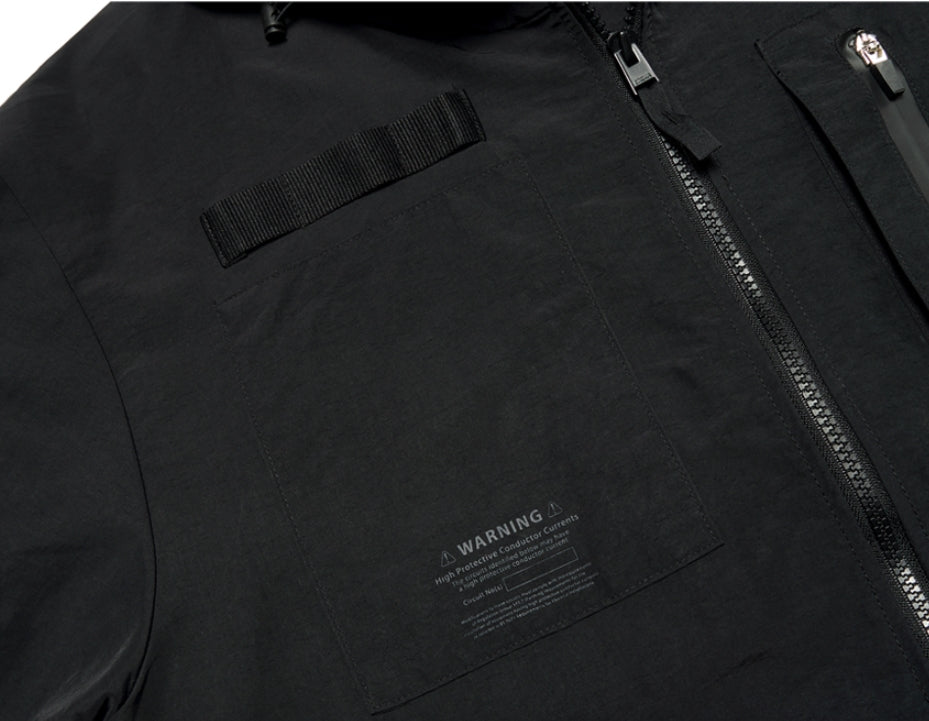STIGMA(スティグマ)  S TECH WINDBREAKER JACKET BLACK