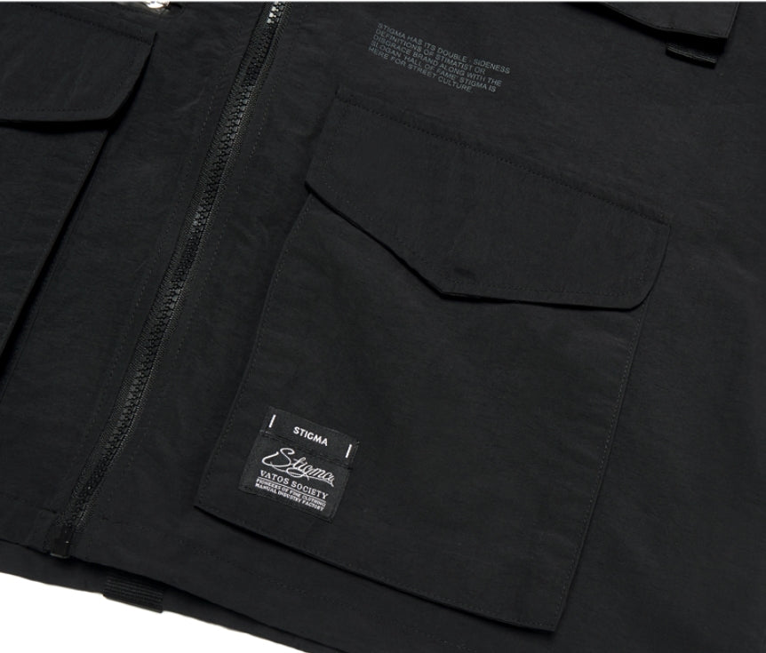 STIGMA(スティグマ)  S TECH WINDBREAKER JACKET BLACK