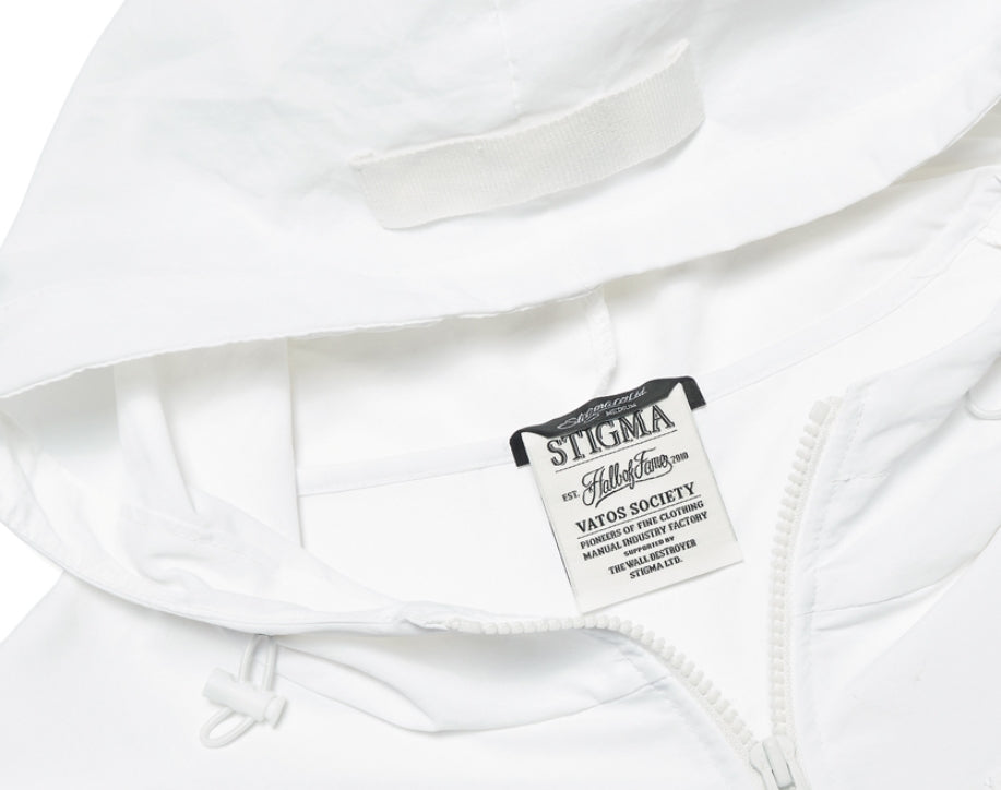 STIGMA(スティグマ)   S TECH WINDBREAKER JACKET WHITE