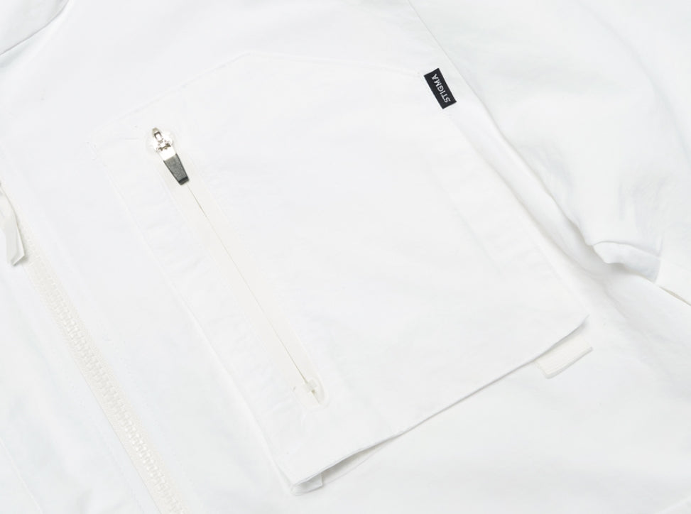 STIGMA(スティグマ)   S TECH WINDBREAKER JACKET WHITE