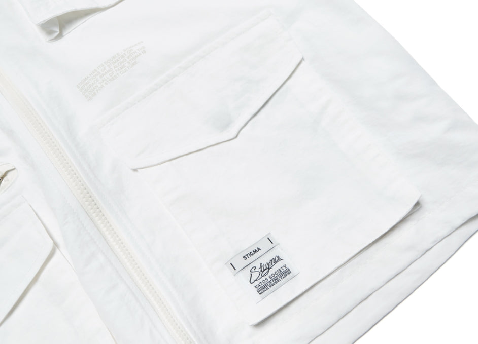 STIGMA(スティグマ)   S TECH WINDBREAKER JACKET WHITE