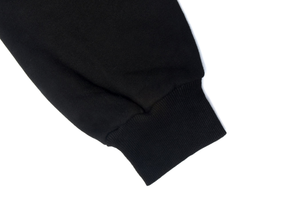 ART OVERSIZED HEAVY SWEAT CREWNECK BLACK