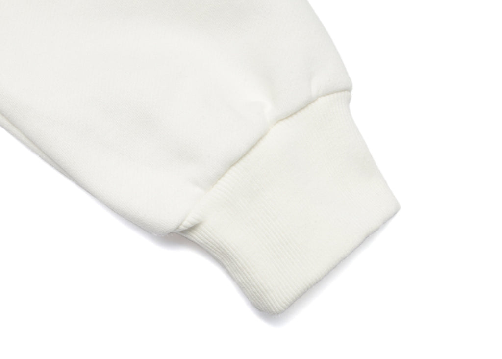 ART OVERSIZED HEAVY SWEAT CREWNECK WHITE