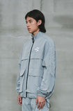 オーワイ(OY) 	U REFLECTIVE TRACK JACKET-GREY